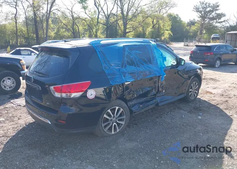 2015 Nissan Pathfinder Platinum/S/Sl/Sv from USA, damaged, VIN 5N1AR2MN8FC618245